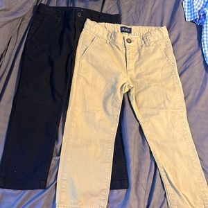 SOLD -(HUSKY) Boys Uniform Stretch Straight Chino Pants